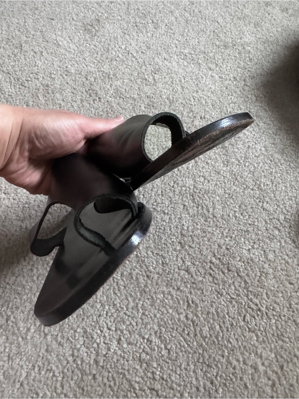 ATP Rosa Toe-Loop Slide Sandals - Picture 5 of 8